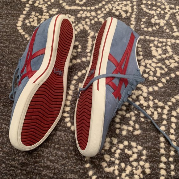 asics rotation 77 chambray sneaker